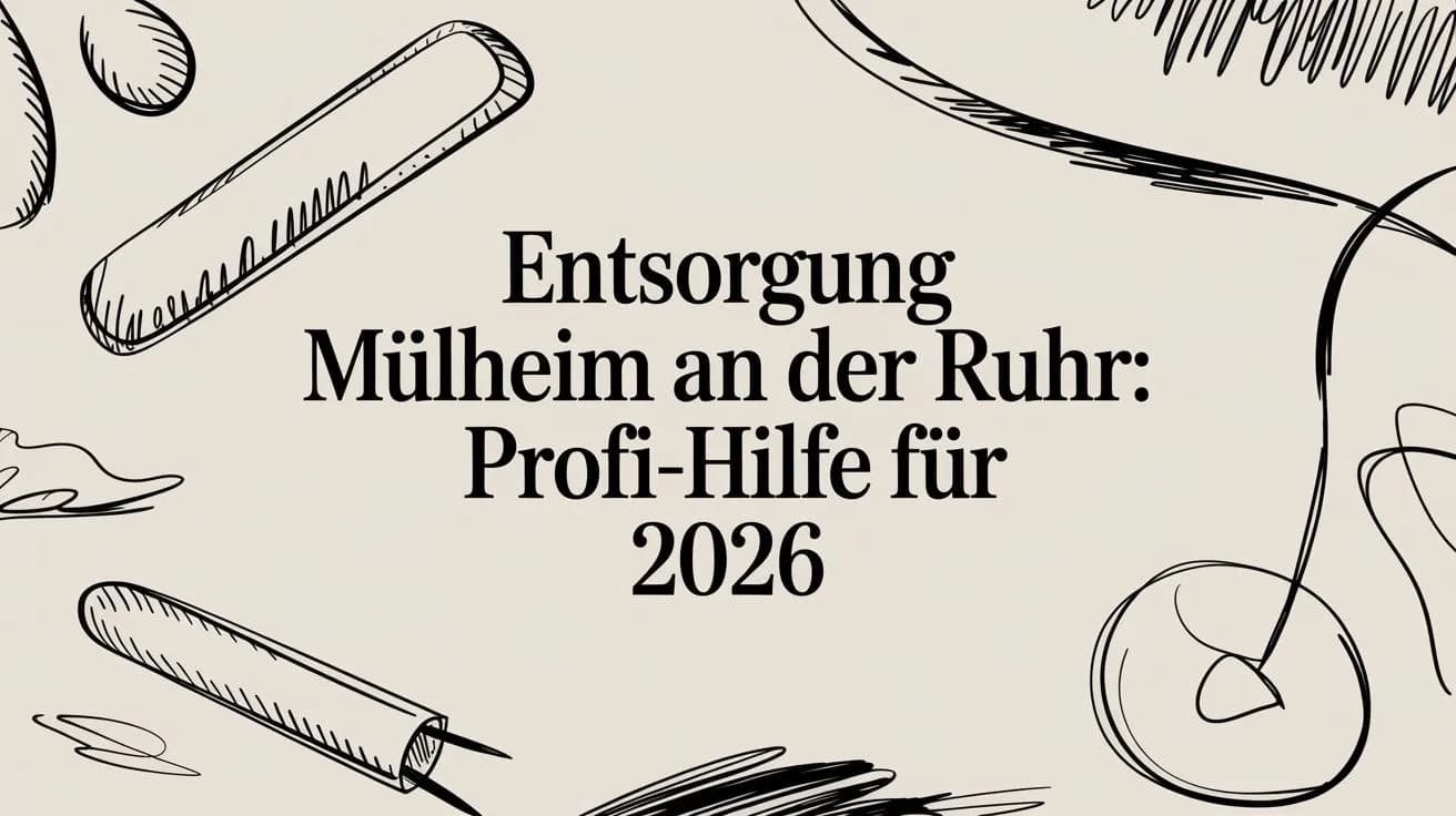 Entsorgung Mülheim an der Ruhr: Profi-Hilfe für 2026