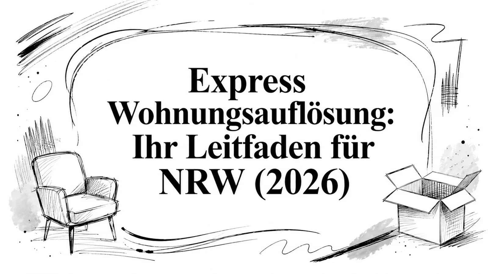 Express Wohnungsauflösung: Ihr Leitfaden für NRW (2026)