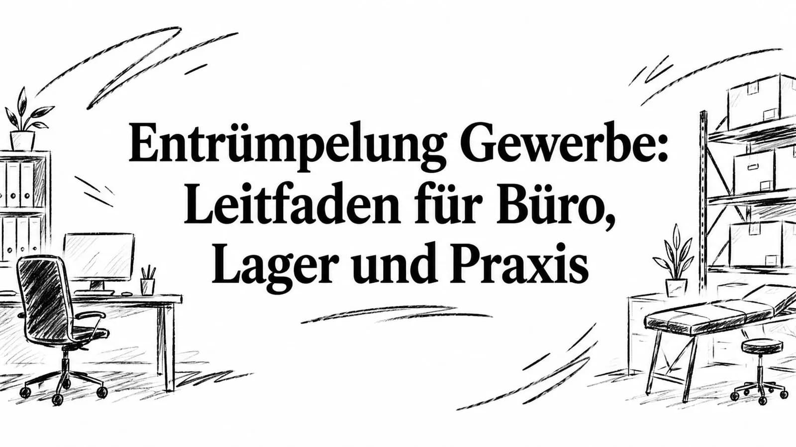 Entrümpelung Gewerbe: Leitfaden für Büro, Lager und Praxis