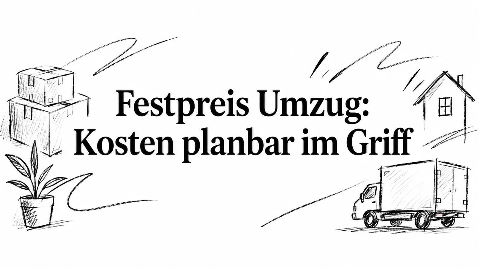 Festpreis Umzug: Kosten planbar im Griff