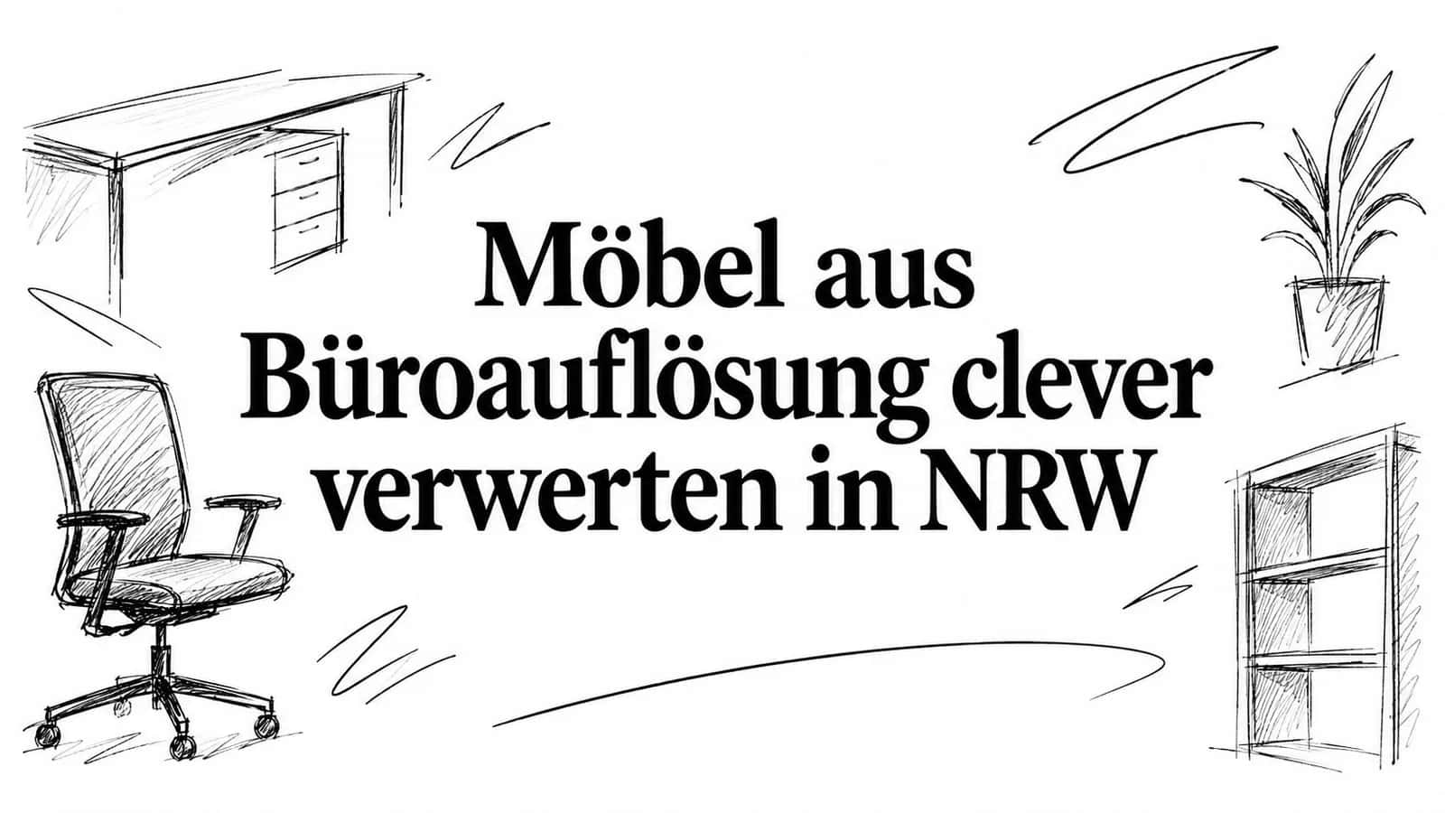 Möbel aus Büroauflösung clever verwerten in NRW