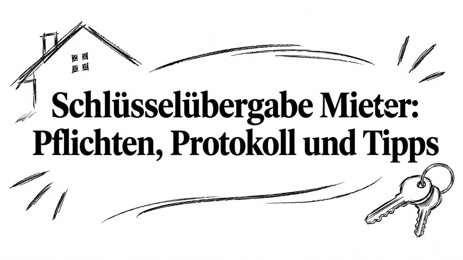 Schlüsselübergabe Mieter: Pflichten, Protokoll und Tipps
