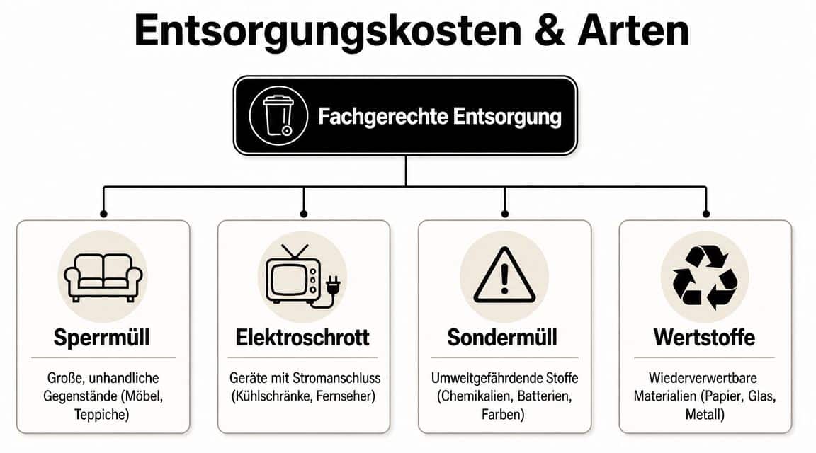 Fachgerechte Entsorgung und die damit verbundenen Kosten