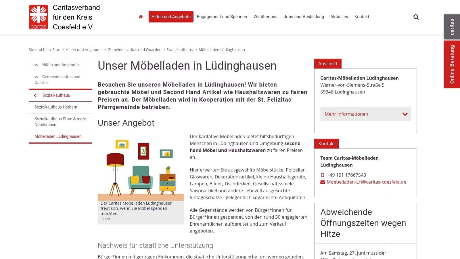 DRK fashion – Das soziale Kaufhaus (Coesfeld)